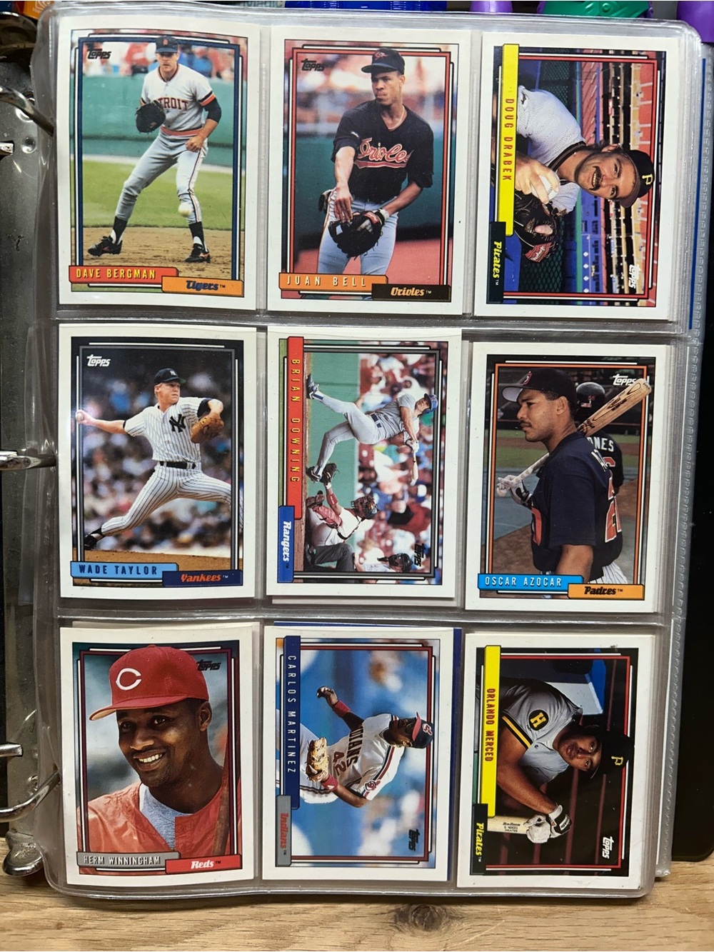 Baseball cards-24 pages